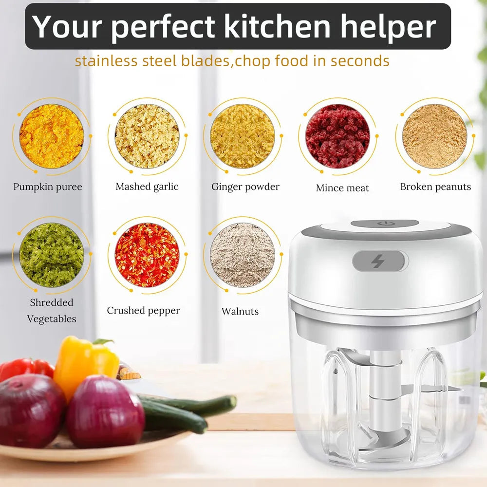 Electric Kitchen Food Chopper/Optional Hand Mixer