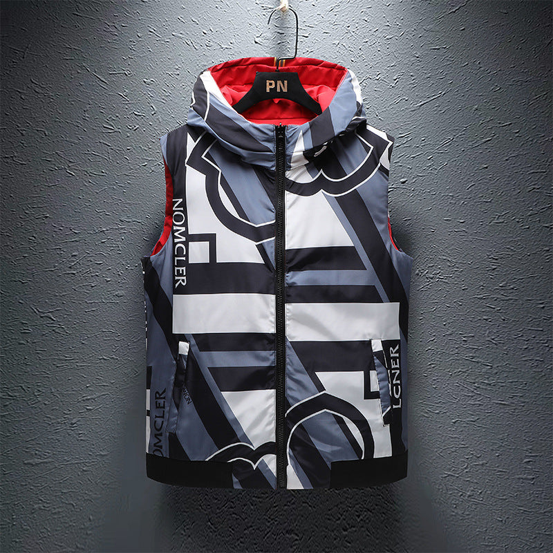 Interchangeable Nomcler Mens Down Vest