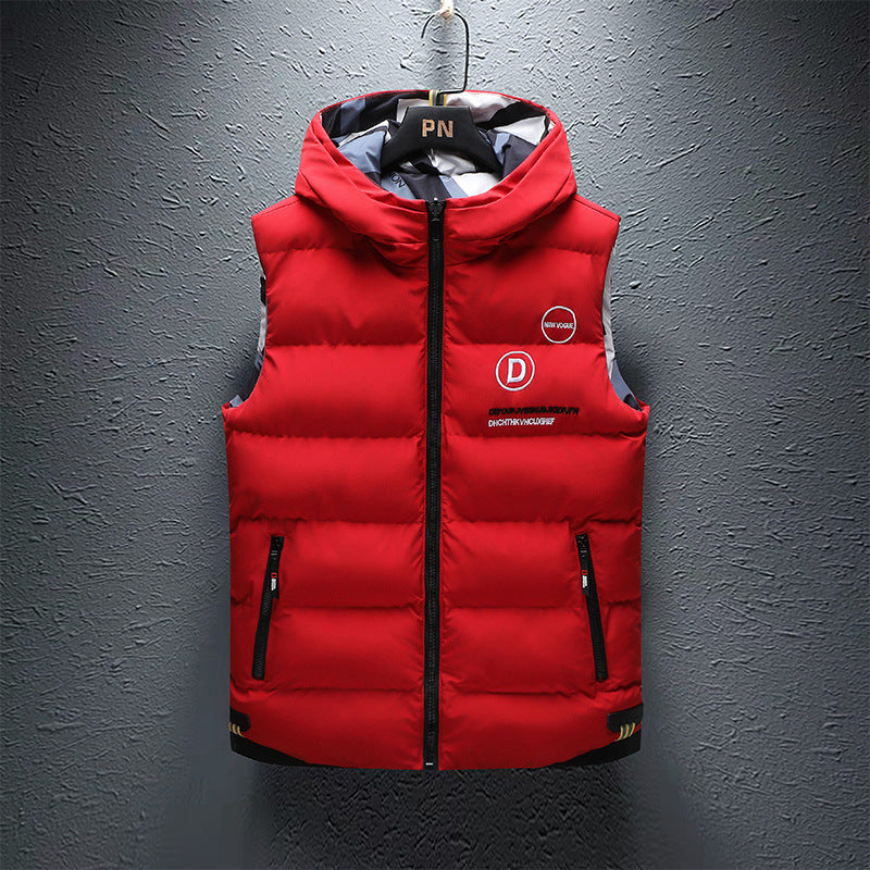 Interchangeable Nomcler Mens Down Vest